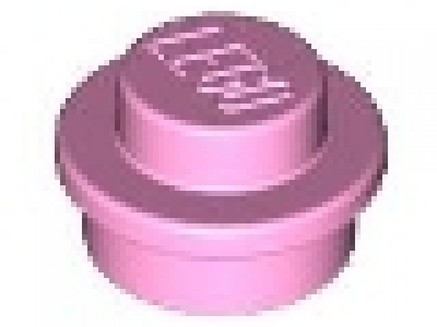 Rundplatte 1 x 1 x 0.33 pink 4073 neu