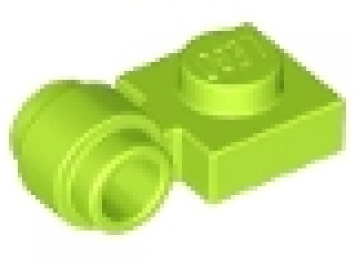 Platte mit Rohrclip 4081 lime