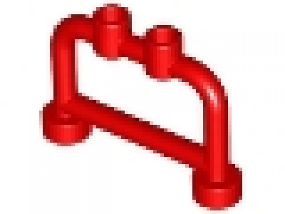 Gitterzaun 1x4x2 rot 4083