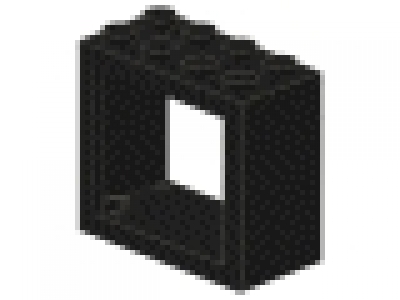 Fensterrahmen 2 x 3 x 4 schwarz 4132