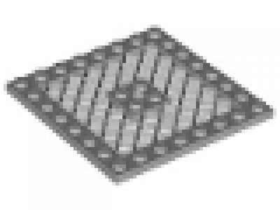 Gitterplatte 8x8 neues hellgrau