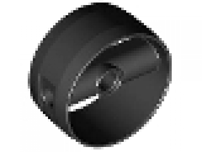 Lego Technik Zylinder/ Ring 4 x 4 schwarz 41531