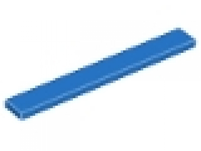 Lego Fliesen 1 x 8 blau 4162