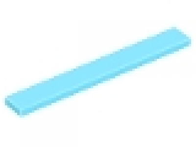 Fliese 1 x 8 mittelazure 4162
