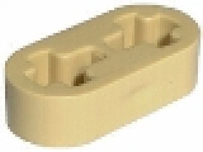 Lego Liftarm  2 x 0,5 tan