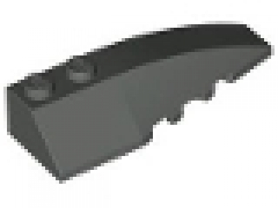 Keilstein 2 x 6  altes dunkelgrau 41747 rechts