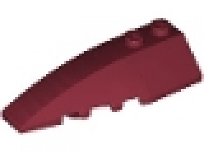 Keilstein 2 x 6 dunkelrot 41748 links