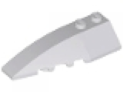 Keilstein 2 x 6 neues hellgrau 41748 links
