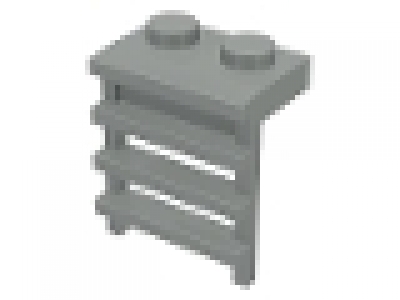 Leiter 1 x 2 altes hellgrau 4175