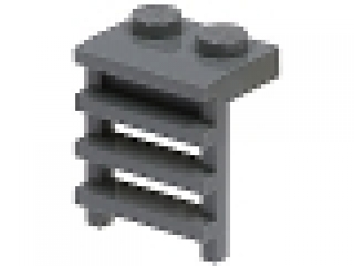 Leiter 1 x 2 neues dunkelgrau 4175