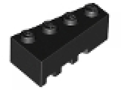 Keilstein rechts 4 x 2 schwarz 41767