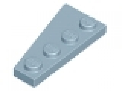 Flügelplatte 2 x 4 rechts 41769 sandblau