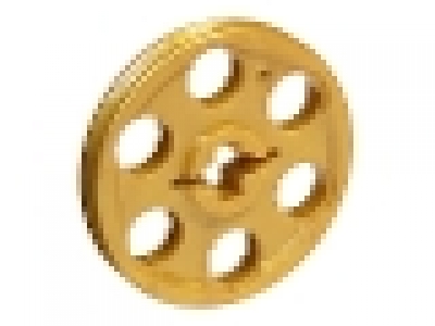 Lego Technic Keilriemenrad pearl gold