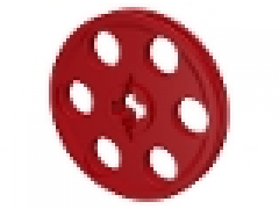 Lego Technic Keilriemenrad rot