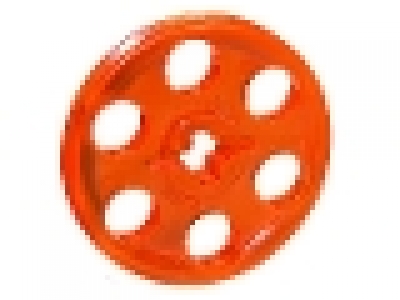 Lego Technic Keilriemenrad tr neon orange