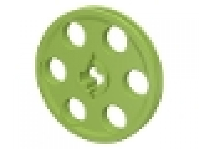Lego Technic Keilriemenrad lime