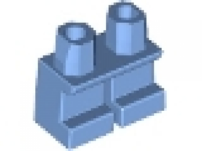 Lego Beine kurz mittelblau, 41879