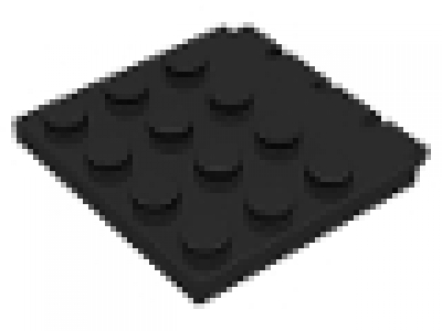 Klappe 4x4x0.33 schwarz