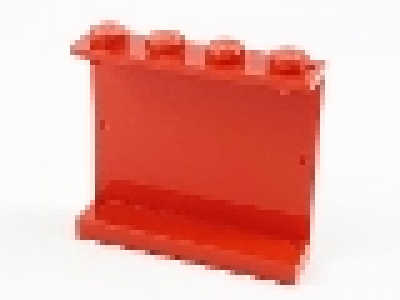 Paneel 1x4x3 rot, geschlossen
