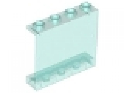 Paneel 1x4x3 tr hellblau 4215b, offen