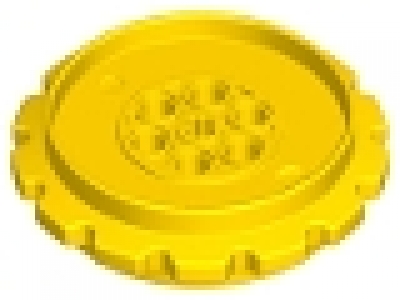 Technic Tread Sprocket Wheel Extra Large, gelb 42529