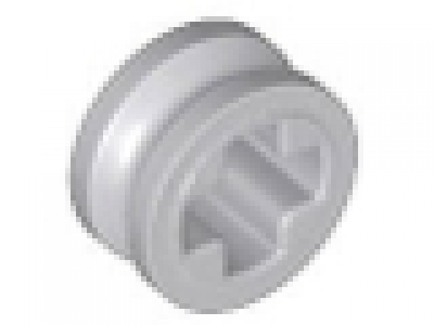 Lego Technic Bush 1/2 Smooth, neues hellgrau , neu