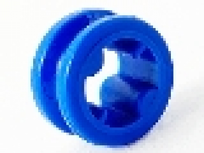 Lego Technic Bush 1/2 Smooth, blau