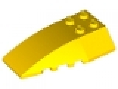 Keil-3-fach-Schrägstein 6x4x1 gelb 43712