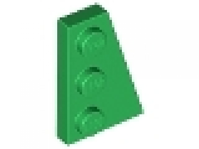 Flügelplatte 2 x 3 rechts 43722 grün