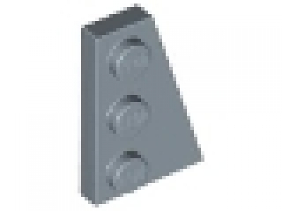 Flügelplatte 2 x 3 rechts 43722 sandblau