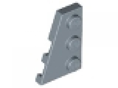 Flügelplatte 2 x 3 links 43723 sandlblau