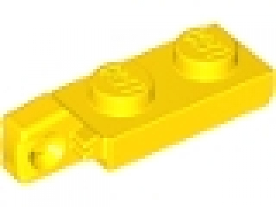Lego Raster- Scharnier Platte 1 x 2 mit 1 Finger am Ende 44301 gelb