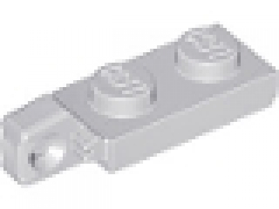 Lego Raster- Scharnier Platte 1 x 2 mit 1 Finger am Ende 44301  neues hellgrau