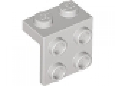 Snot - Konverterplatte 1 x 2 - 2 x 2 altes hellgrau  44728