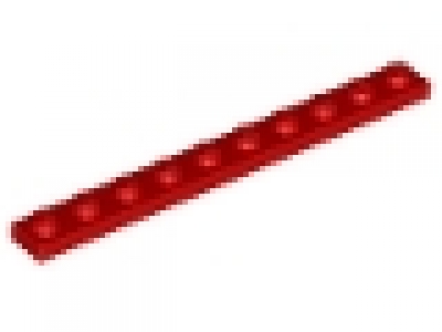 Platte 1 x 10 rot 4477