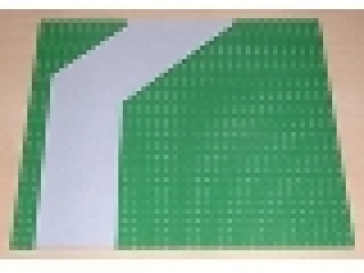 Grundplatte 32 x 32 mit Fußweg grün, 4478p01
