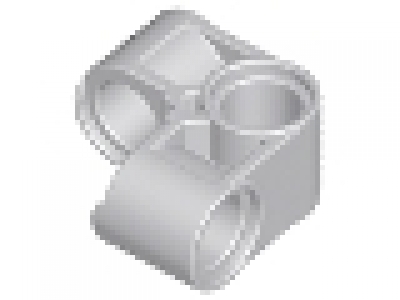 Lego Technic Pin Joiner Perpendicular Bent neues hellgrau