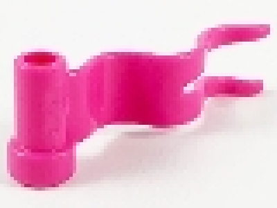 Wimpel / Flagge 4495a dunkelpink ( links )