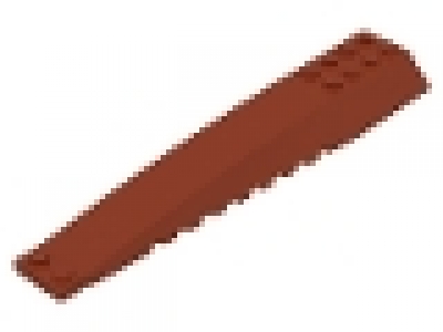 Flügelplatte 16 x 4  rotbraun