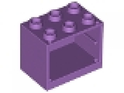 Kommode 2x3x2 lavendel