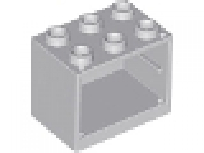 Kommode 2x3x2 neues hellgrau