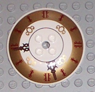 Sat-Schüssel 6x6 weiß HP Clock 44375pb02
