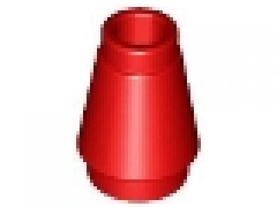 Kegel 1 x 1 x 1  rot 4589