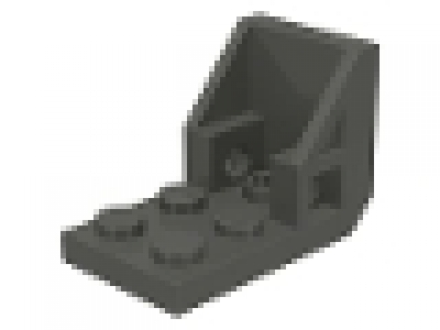Space Sitz 4598 altes dunkelgrau  2 x 3 -2 x 2