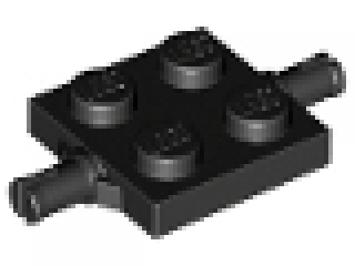 Lego Schnäppchen 30 x Wagenachse 2x2x0.33 schwarz 4600