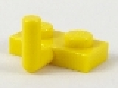 Platte mit Haken 4623 gelb