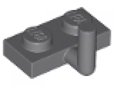 Platte mit Haken 4623 neues dunkelgrau