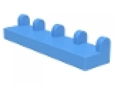 Scharnierplatte 1x4x0.22 mittelblau 4625