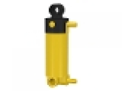 Lego Technic Pneumatikzylinder  groß, gelb, rund