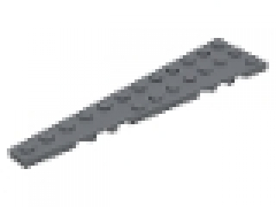 Flügelplatte links 3 x 12 neues dunkelgrau